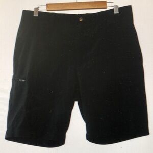 Men's Black Performance Shorts
